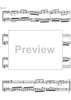 French Suite  6 E Major BWV 817 - Score