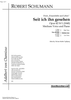 Seit ich ihn gesehen Op.42 No. 1