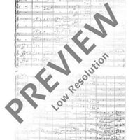 Suite Bb major - Full Score