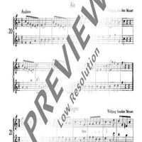 Little Duets of Old Masters - Performing Score