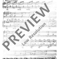 Piano Trio E minor - Full Score