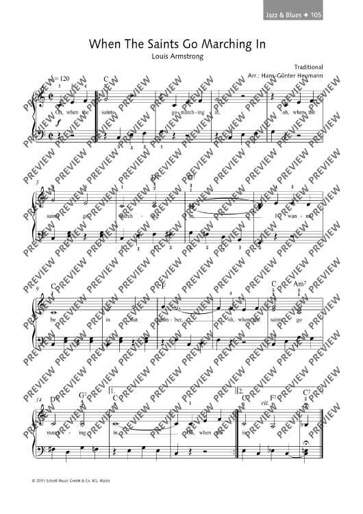 When the Saints Go Marching In