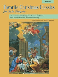 Favorite Christmas Classics for Solo Singers (Medium High) - Book & MP3