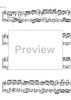 Suite  2 a minor BWV 807 - Score