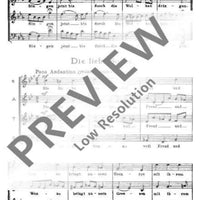 Sechs Choräle - Choral Score