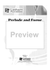 Prelude and Fugue for Cello Quartet or Choir - Score