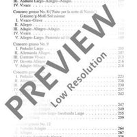 Concerti grossi - Full Score