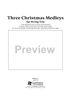 Three Christmas Medleys for String Trio - Cello