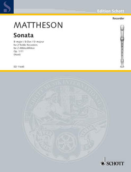 Sonata in Bb Major - Performing Score