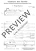 Variationen über die Liebe - Choral Score