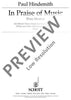In Praise of Music - Score
