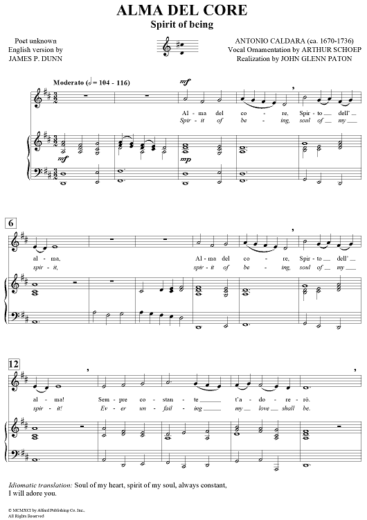 Alma Del Core (Spirit of being)