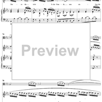 "Ergiesse dich reichlich, du göttliche Quelle", Aria, No. 3 from Cantata No. 5: "Wo soll ich fliehen hin?" - Piano Score