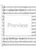 Saul and David - Prelude to Act  2 - Score
