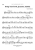 Bring Your Torch, Jeanette, Isabella - Bb Clarinet 2