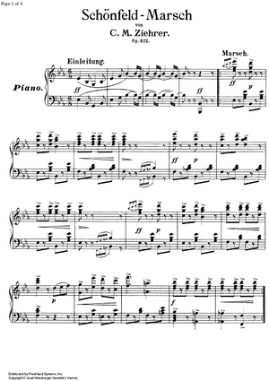 Schönfeld-Marsch Op.422