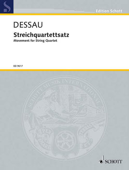 Movement for String Quartet - Score and Parts