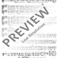 Lob des Rheins - Tenor I