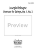 Overture for Strings, Op. 1, No. 3 - Full Score