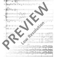 Chor gefangener Trojer - Full Score