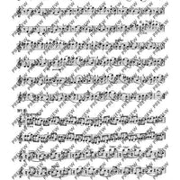 100 Short Technical Paraphrases on Kayser's Etudes