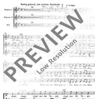 Alles ist Liebe - Choral Score