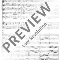 Sinfonia a 10 in E flat major - Score