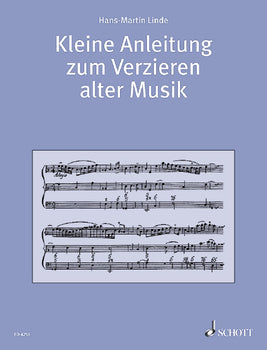 Kleine Anleitung zum Verzieren alter Musik - Text