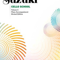 Suzuki Cello School, Volume 6 - Piano Accompaniment