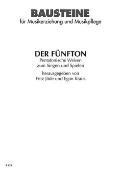 Der Fünfton - Vocal And Performing Score