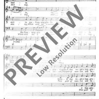 Madrigale - Choral Score