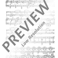 Four Pieces as a trio - Set of Parts