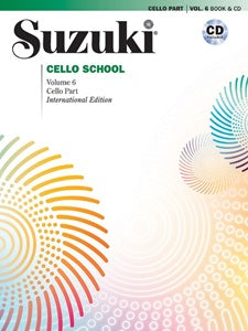 Suzuki Cello School, Volume 6 - Cello Part