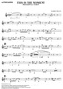 This is the Moment - Tenor Saxophone 1