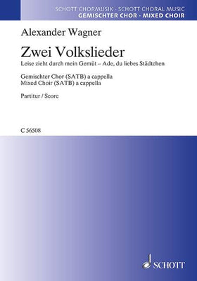Zwei Volkslieder - Choral Score