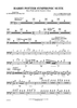 Harry Potter Symphonic Suite - Trombone 1