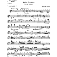 Valse Bluette (Air de Ballet)