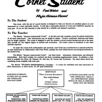 Cornet Student