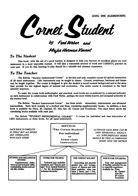 Cornet Student