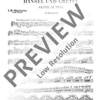 Hansel and Gretel - Score and Parts