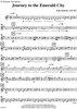 Journey to the Emerald City - Baritone Saxophone