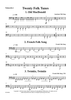 Twenty Folk Tunes for Cello Quartet (or Trio) - Cello 4