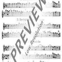 12 Chorales - Treble recorder