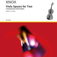 Viola Spaces for Two - Performing Score