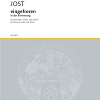 eingefroren - Score and Parts