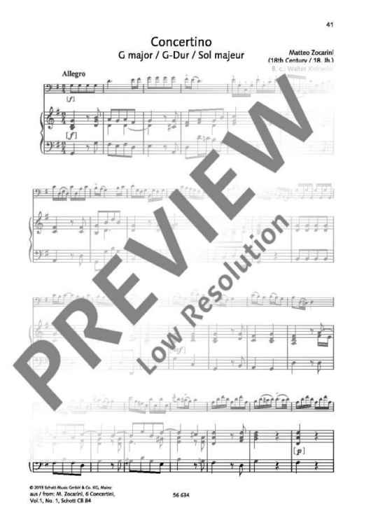 Concertino in G major