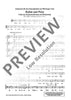 Ruhm und Preis - Choral Score