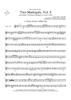 Two Madrigals, Vol. 8 - from Morley's "First Book of Madrigals to 4 Voices" (1594) - Bb Trumpet 2