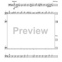 Suzuki Bass School, Volume 1 - Bass Part