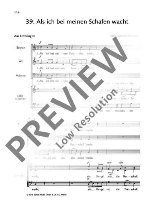 Als ich bei meinen Schafen wacht